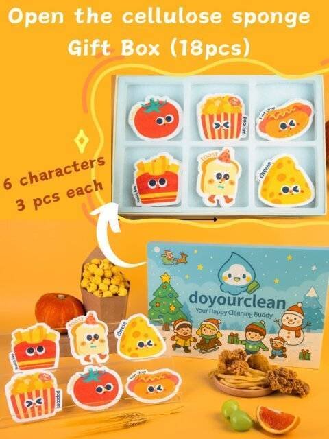 ✨ Clean with joy. Care for Earth. 🌎
Meet your new happy cleaning buddies! 💛
💧 100% cellulose sponges — made from wood pulp, not plastic.
🧽 Super absorbent & soft — clean dishes, counters, and more.
🌤 Quick-dry design — stays fresh and odor-free.
💚 Non-scratch — gentle on your favorite pans and glass.
🎁 Gift-ready box — 18 sponges, 6 adorable characters × 3 each!
Because cleaning doesn’t have to be boring — it can be cute, compostable, and kind to Earth. 🍅🥕🌽
👉 Available now at doyourclean.com
Tag us @doyourclean and show us your favorite sponge friend! 💦
#doyourclean #cellulosesponge #ecocleaning #sustainableliving #kitchendecor #nonscratchsponge #giftideas #cutehome #cleanwithjoy #zerowastehome #ecoathome #ecofriendlyproducts #kitchenlove #spongelife
