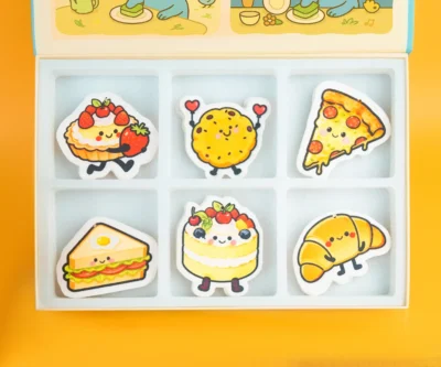 Bakery Friends Cellulose Sponge Gift Box (18pcs) Bakery Friends cellulose sponge gift box overview